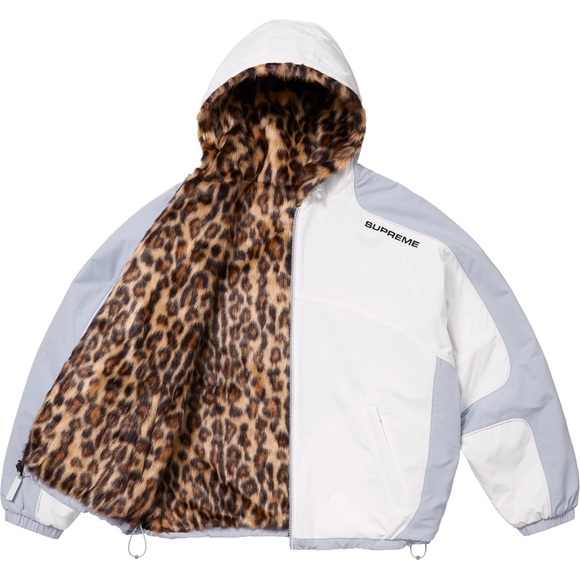 Supreme Faux Fur Reversible HoodedJacket - ジャケット・アウター
